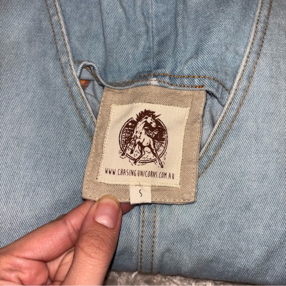 Chasing Unicorns Waiting for the Sun Overall Size Small - Picture 9 of 9